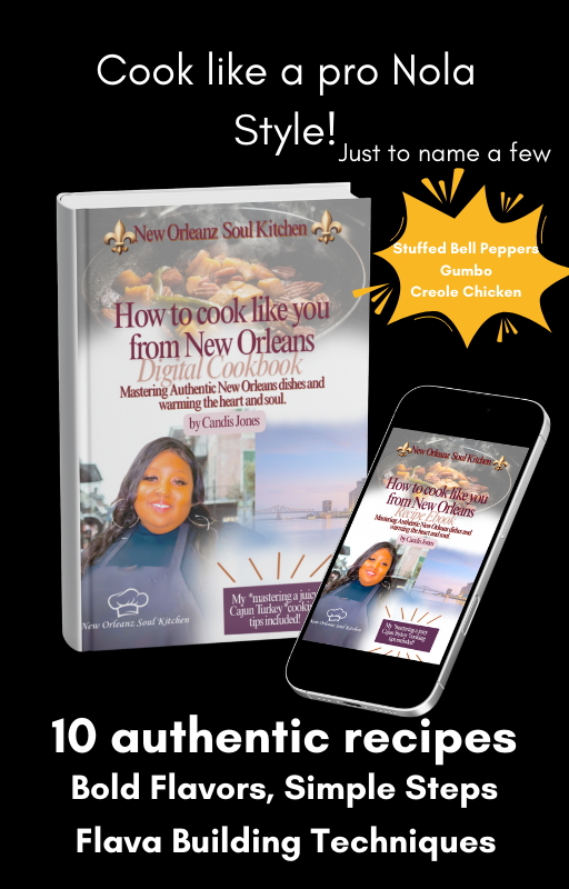 How to Cook like you from New Orleans- **Flava Building Digital Cookbook**